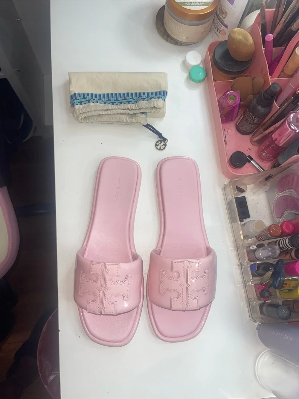 Tory Burch Double T Sport Slide Size Women’s US 11